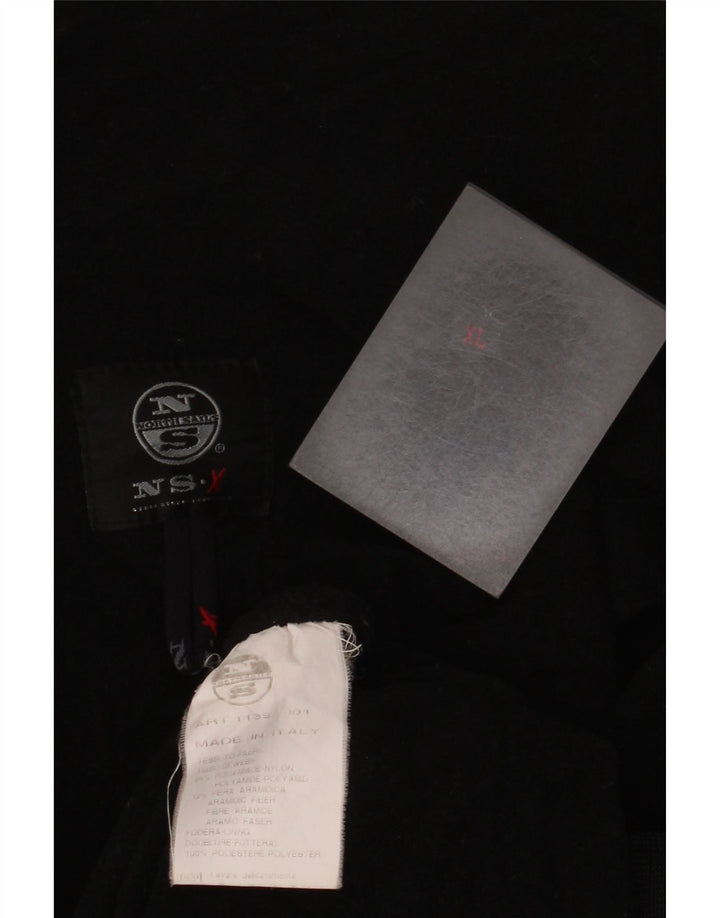 North Sails Chaqueta Bomber Hombre UK 42 XL Poliamida Negra