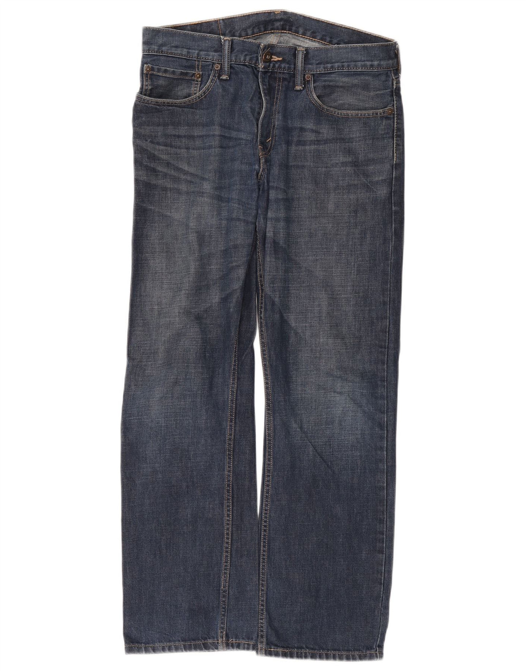 Levi's Hombre 514 Vaqueros Rectos W32 L30 Algodón Azul Marino