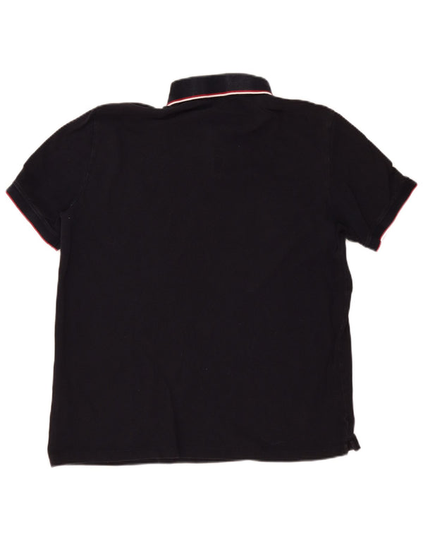 Armani Exchange Polo Hombre XL Algodón A Rayas Negro