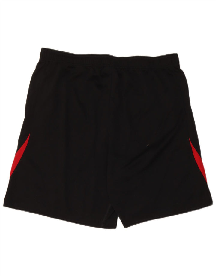 Nike - Pantalones cortos deportivos Dri Fit para hombre, poliéster color block, talla grande, color negro