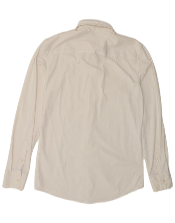 Zara Hombre Camisa Slim Fit Pequeña Blanca