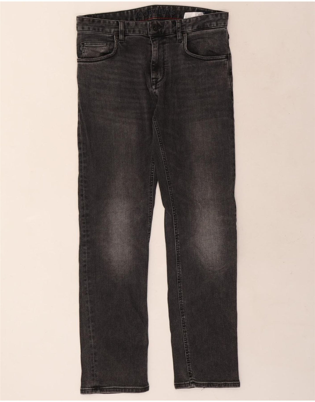 Joop Hombre Roy Vaqueros Rectos De Corte Regular W31 L32 Algodón Gris