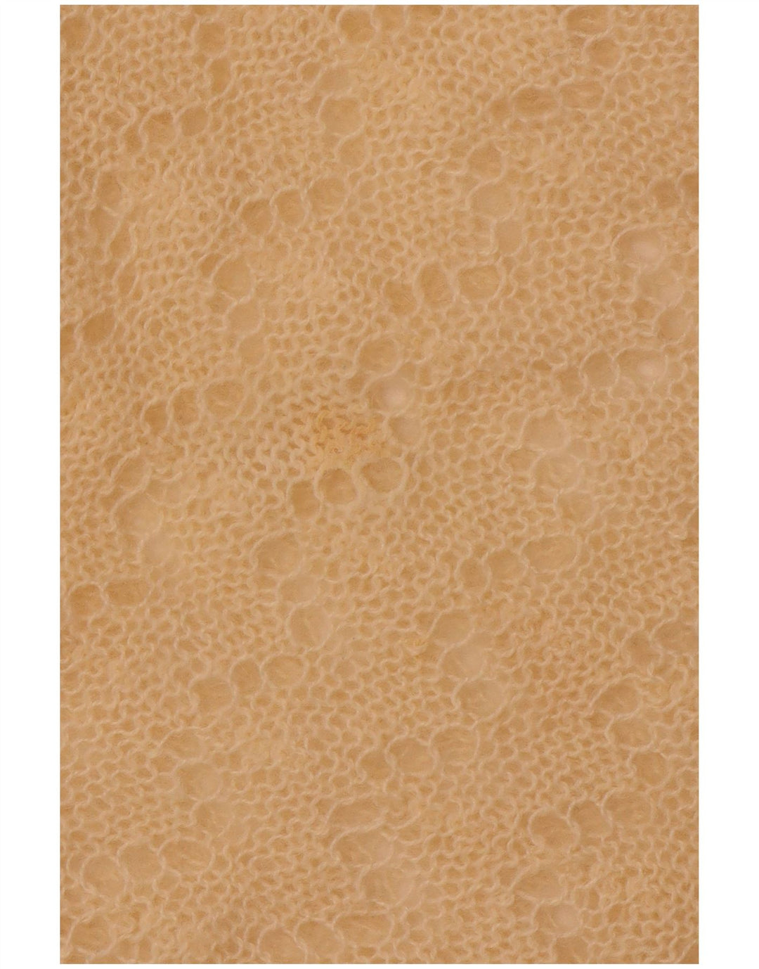 VINTAGE Mujer Crop Boat Neck Jumper Suéter Reino Unido 12 Medio Beige