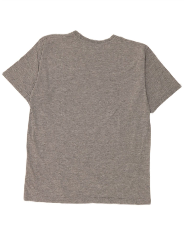 Camiseta Fila Hombre Top IT 50 Algodón Gris Medio