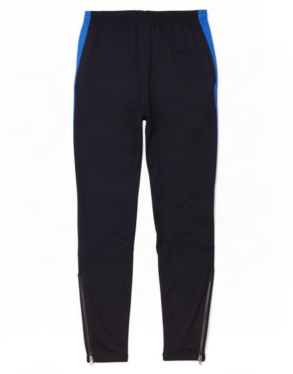 Nike Hombre Dri Fit Pantalones De Chándal Pequeño Azul Marino Colorblock Poliéster