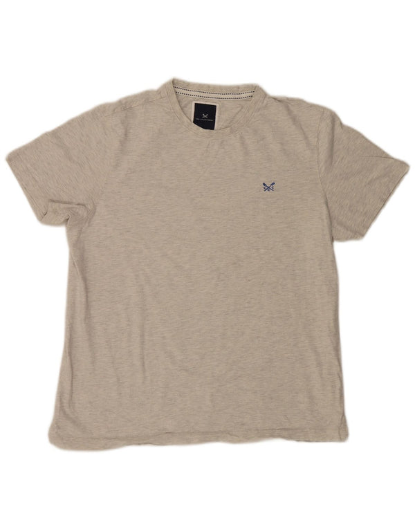Crew Clothing Camiseta para hombre Top XL Gris Algodón