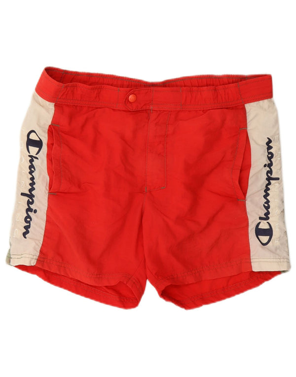Champion Bañador Con Estampado De Poliamida Color Rojo Grande Para Hombre