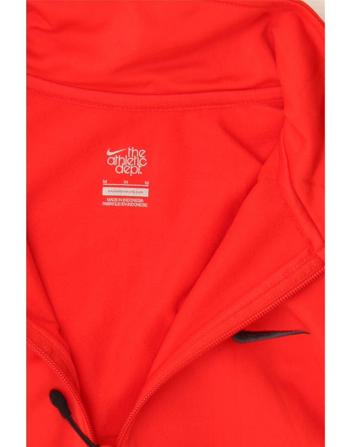 NIKE Hombre Chándal Top Jacket Medium Rojo Colorblock
