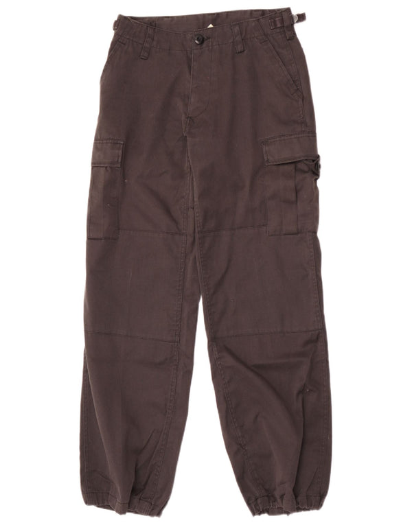 Vintage Hombres Joggers Cargo Pantalones W28 L30 Gris