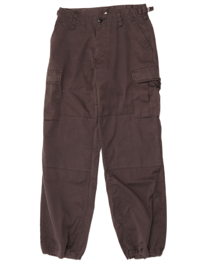 Vintage Hombres Joggers Cargo Pantalones W28 L30 Gris