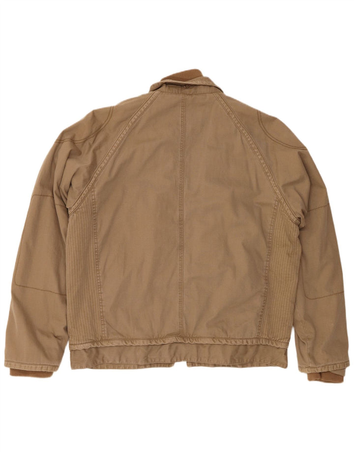 Chaqueta utilitaria para hombre Fat Face UK 42 XL Algodón beige