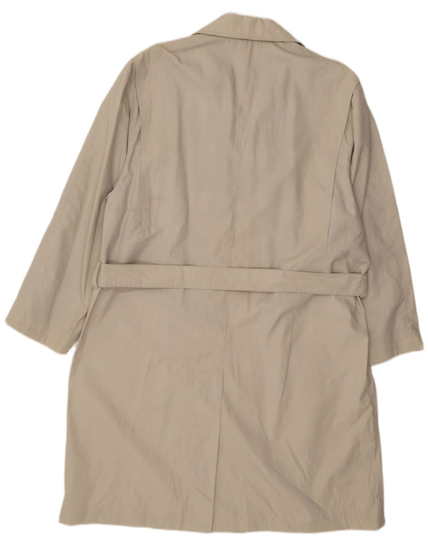 Vintage hombres abrigo Reino Unido 40 grande beige