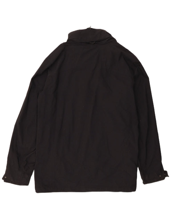 Jack Wolfskin Chaqueta cortavientos para hombre UK 50 3XL Poliamida negra