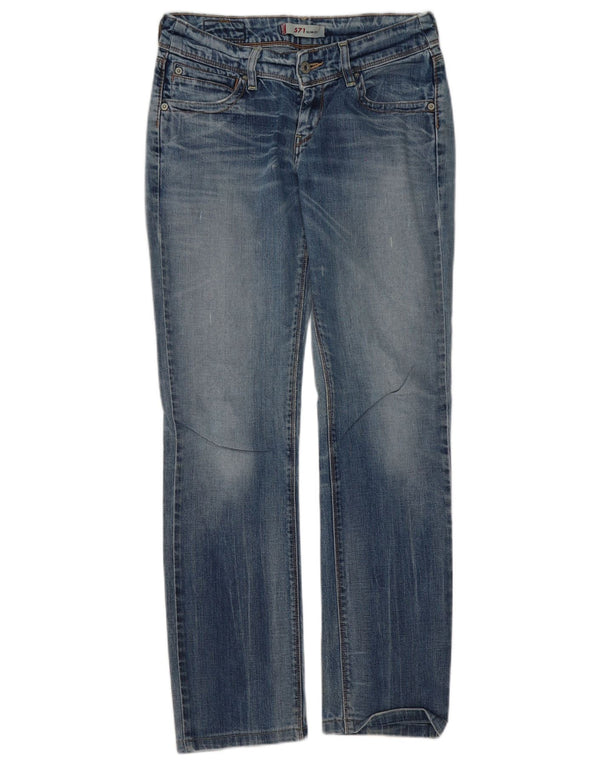 Levi's Mujer 571 Vaqueros Slim Desgastados W29 L31 Algodón Azul
