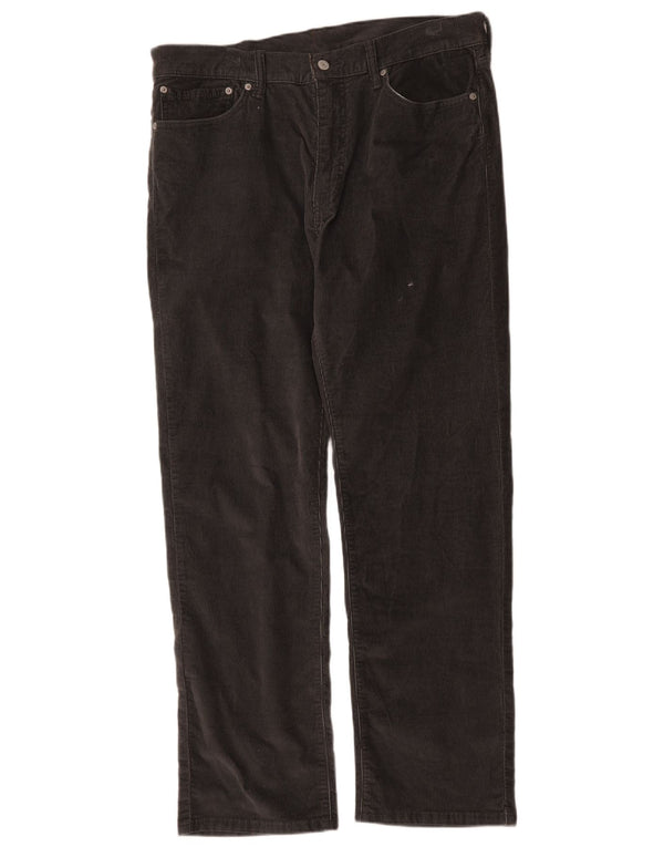 Levi's Pantalón recto de pana 751 para hombre W36 L32 Algodón negro