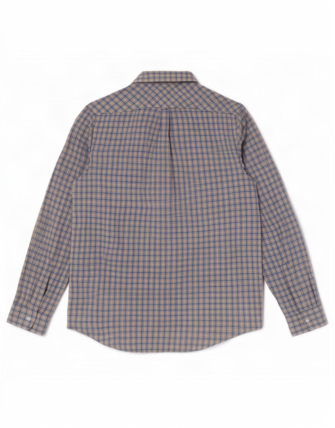 Camisa de franela para hombre James Pringle Poliéster a cuadros azul medio