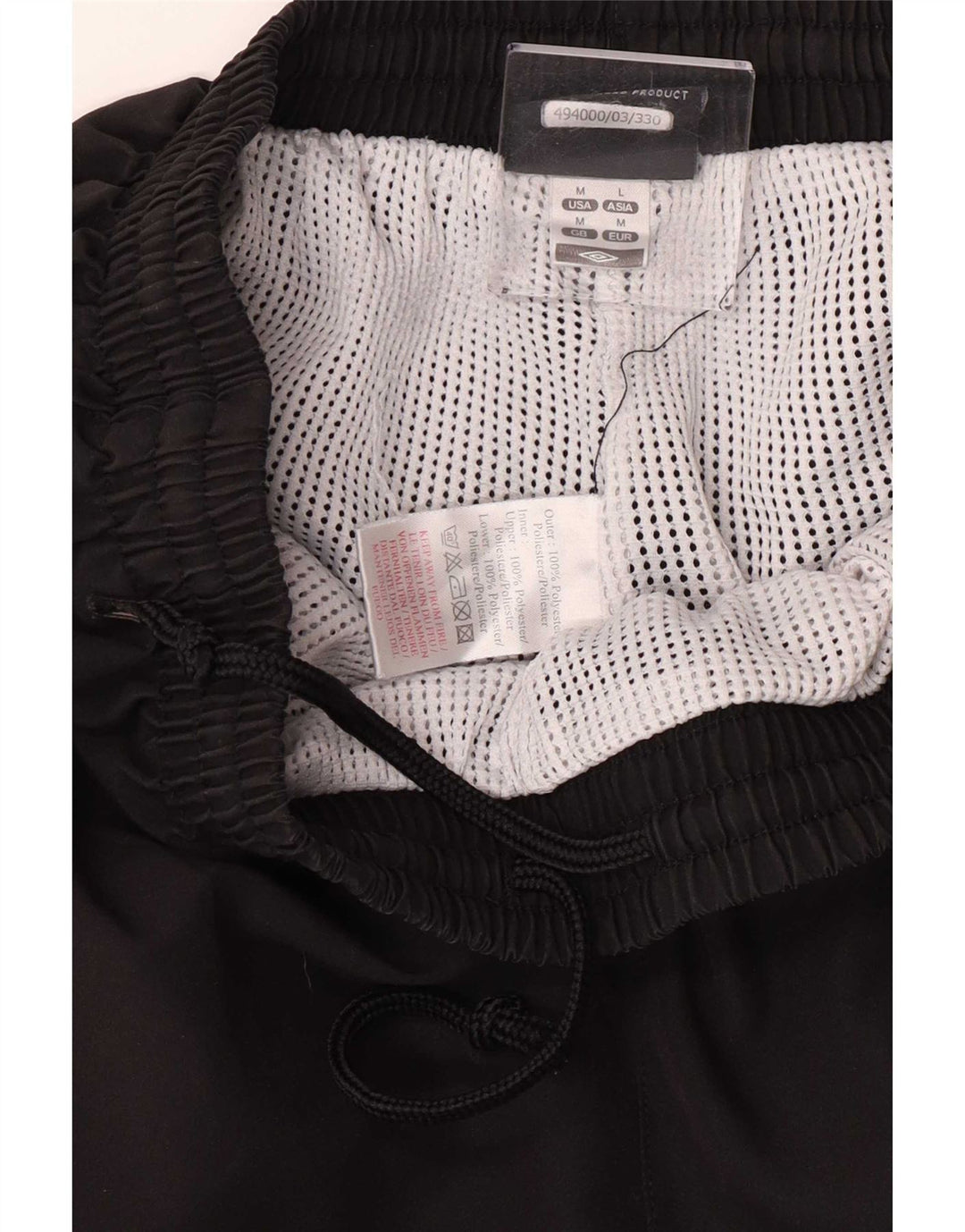 Pantalones De Chándal Umbro Joggers Medium Negro Poliéster Hombre
