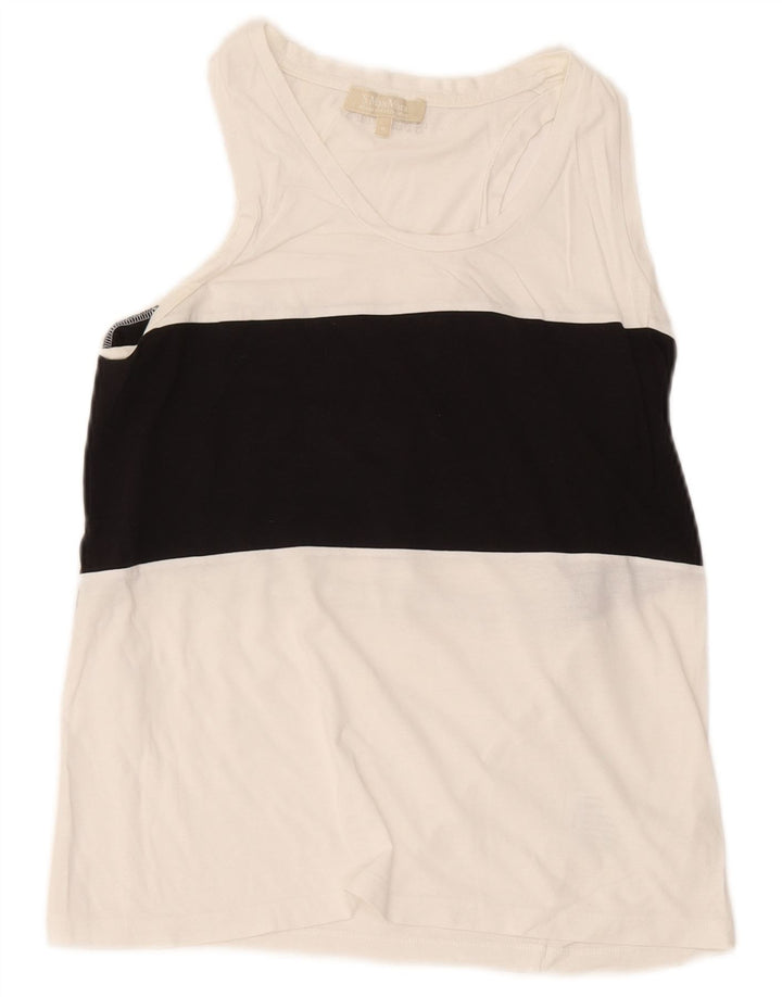 Max Mara - Camiseta sin mangas para mujer, talla 40, talla mediana, color blanco
