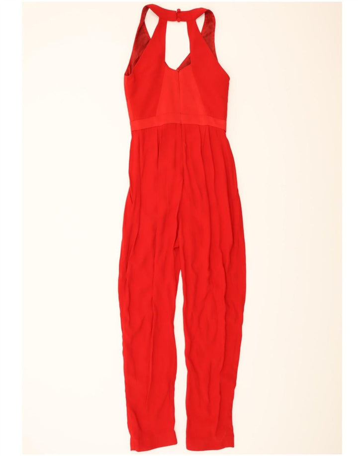 COAST Womens Sleeveless Playsuit UK 6 XS Red Viscose Vintage Coast and Second-Hand Coast from Messina Hembry 
