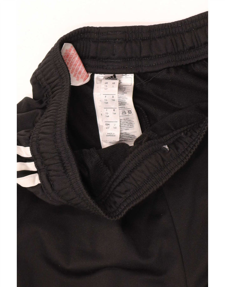 Adidas Pantalón Chándal Niño 13-14 Años Negro Poliéster