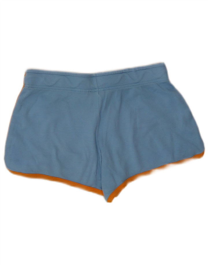 Nike - Pantalones cortos deportivos para mujer, talla 40, algodón azul pequeño