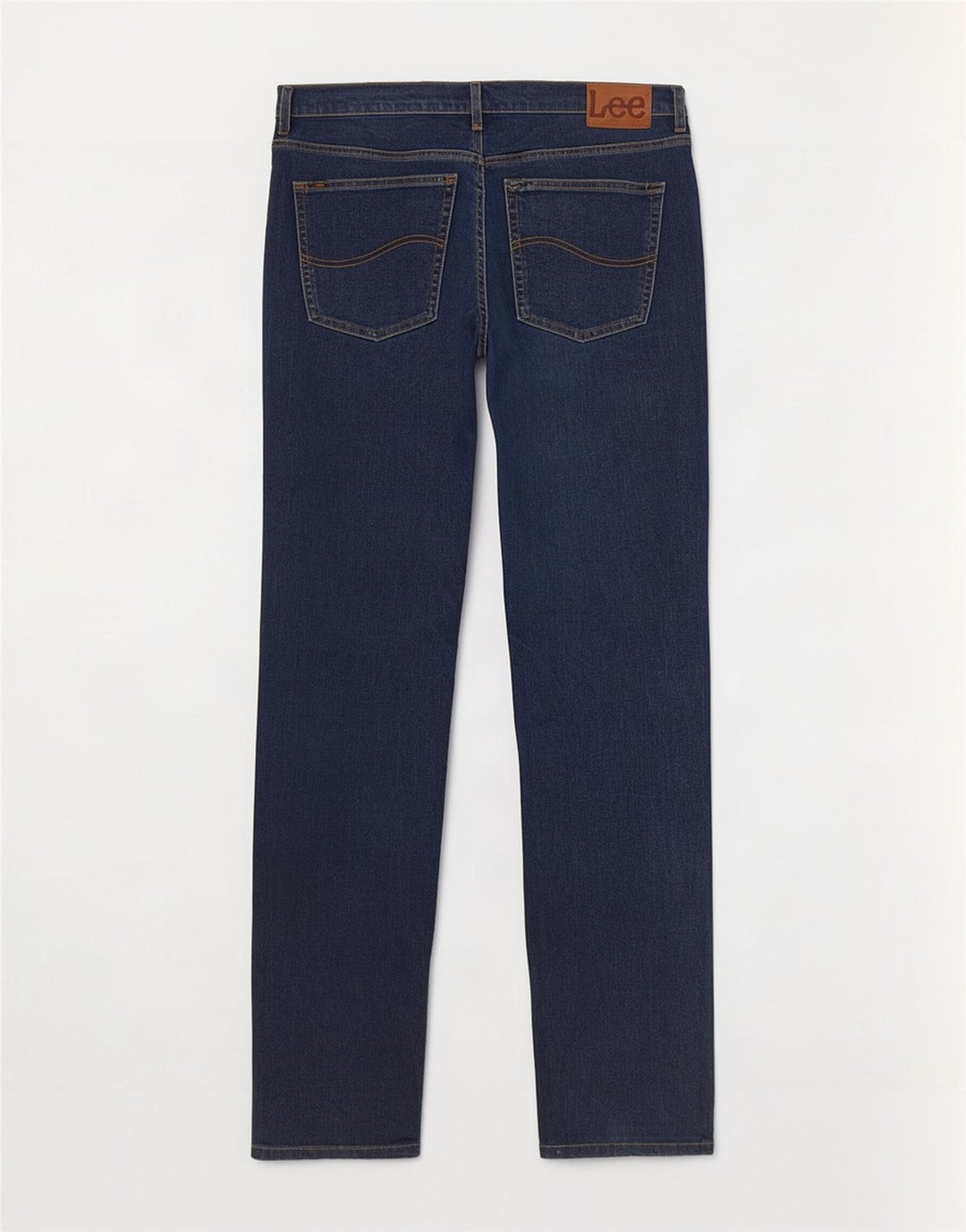Vaqueros rectos Brooklyn para hombre Lee W44 L34 Algodón azul marino