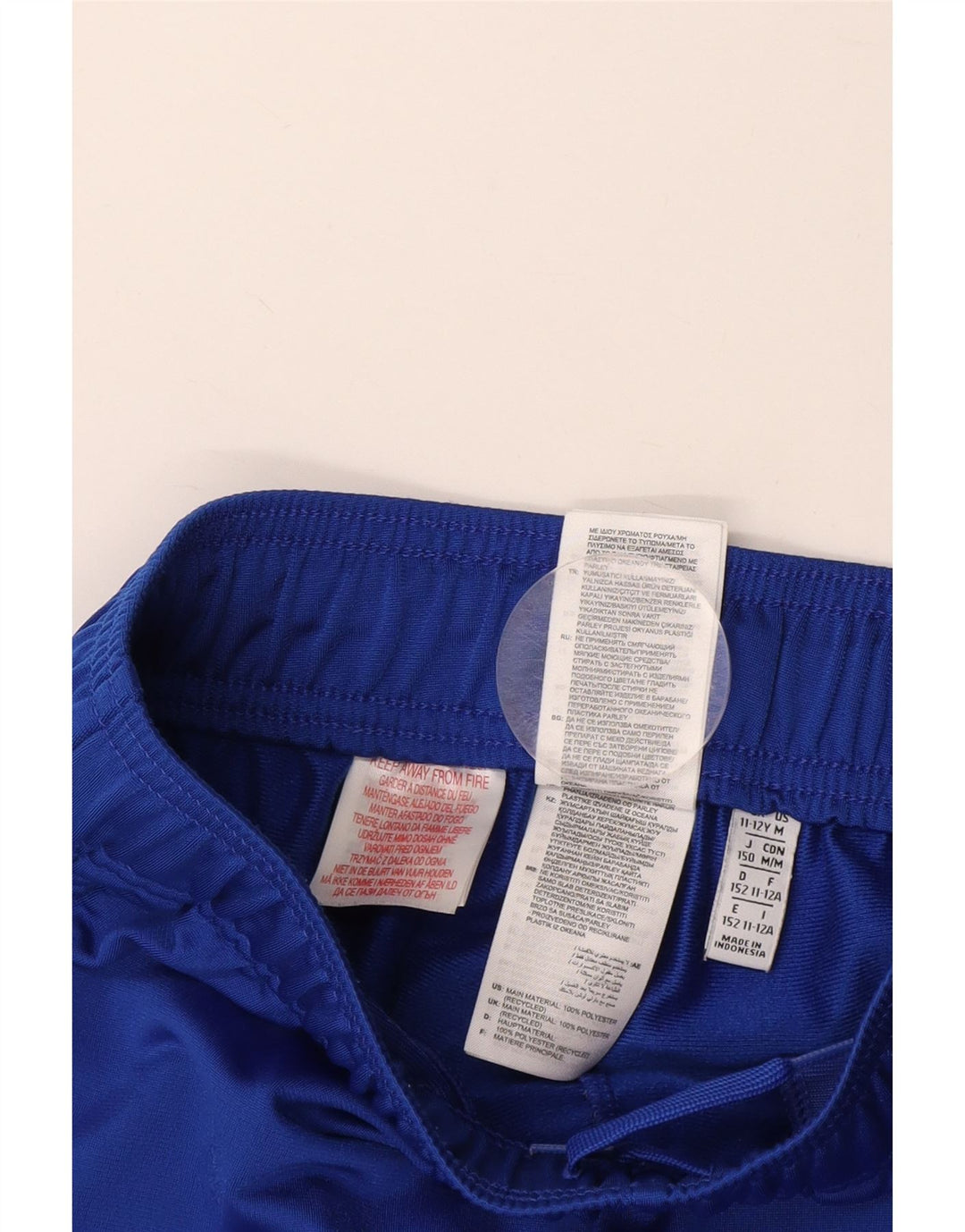 ADIDAS Pantalón Chándal Niño Joggers 11-12 Años Azul Poliéster