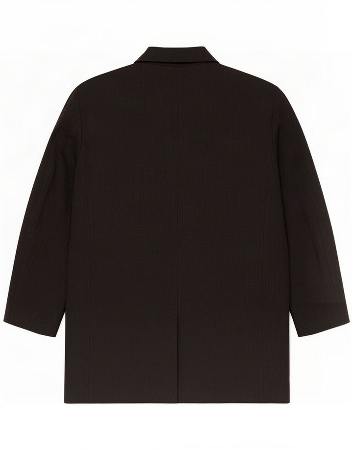 Abrigo Trussardi para hombre UK 40 Large Grey Wool