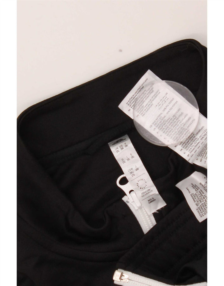 Adidas Hombre Aeroready Chándal Top Chaqueta 2XL Negro Poliéster