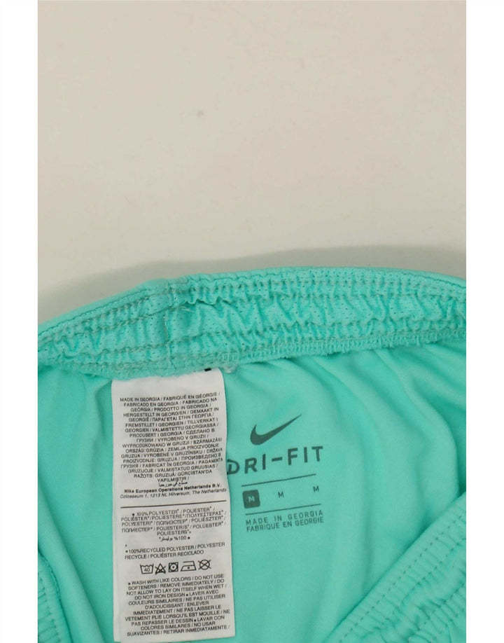 Nike Dri Fit - Pantalones cortos deportivos para hombre, poliéster, color turquesa medio