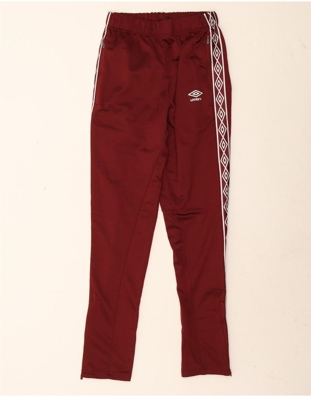 Umbro Hombre Pantalones De Chándal Gráfico Pequeño Poliéster Burdeos