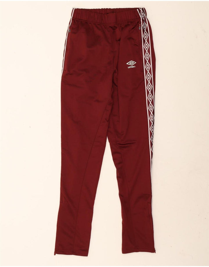 Umbro Hombre Pantalones De Chándal Gráfico Pequeño Poliéster Burdeos