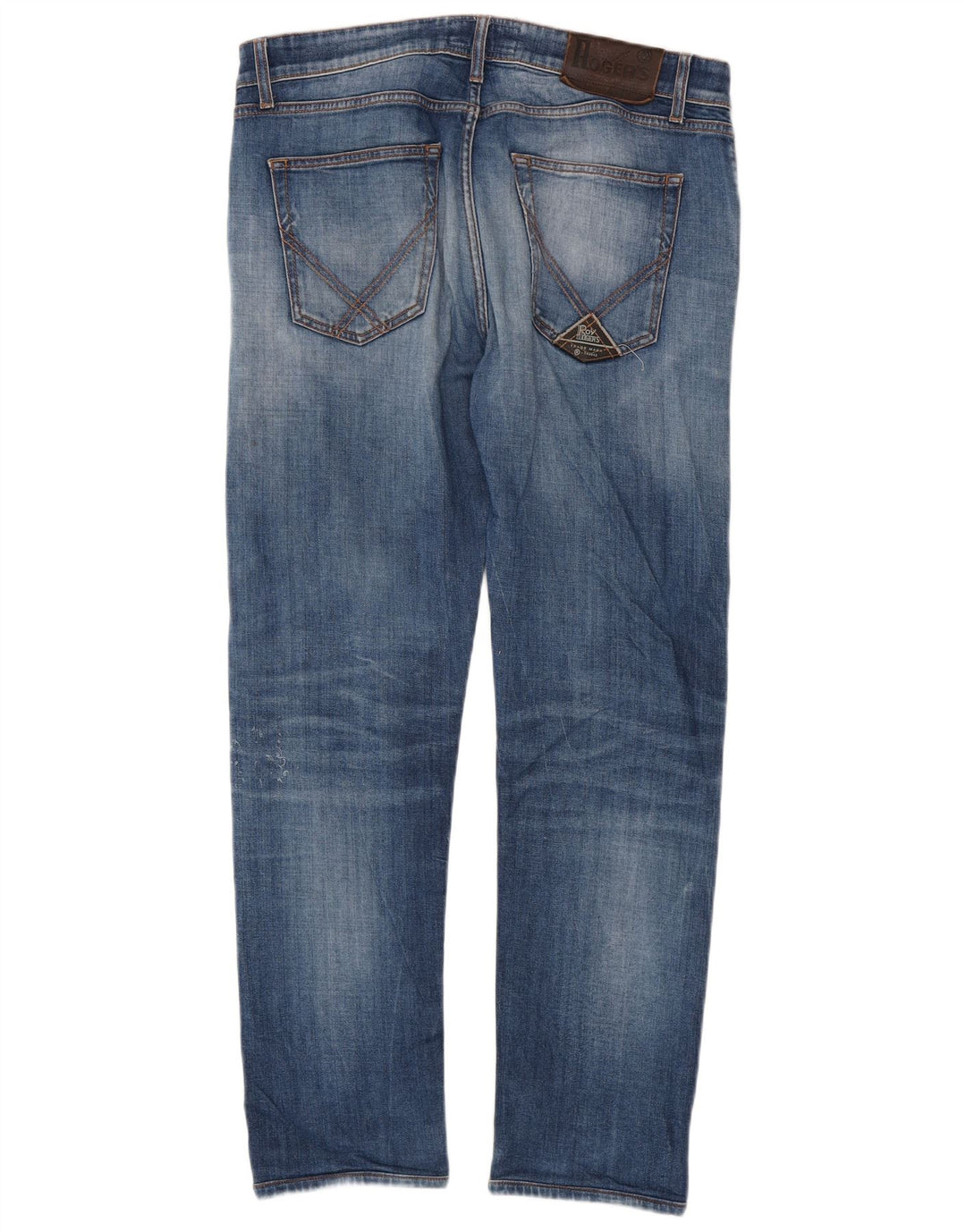 Roy Rogers Vaqueros ajustados para hombre W36 L30 Algodón azul