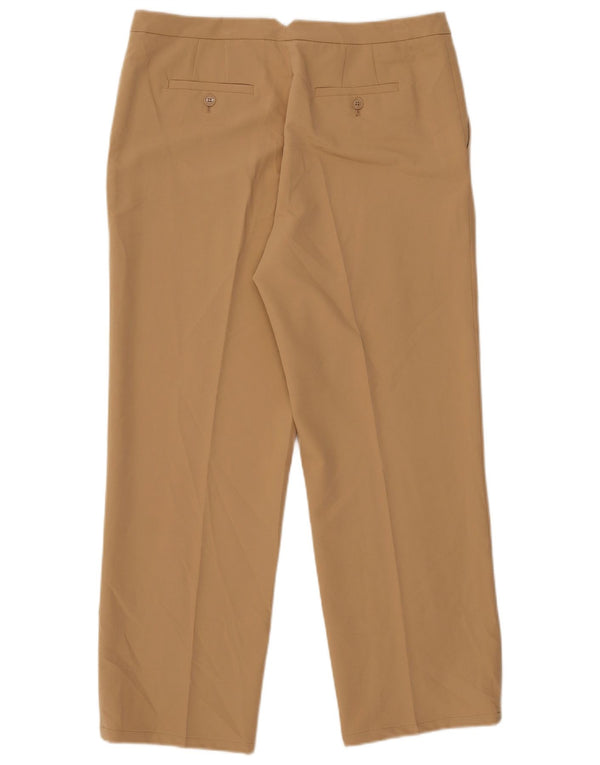 TOMMY HILFIGER Pantalones chinos rectos para mujer US 10 Large W34 L28 Beige