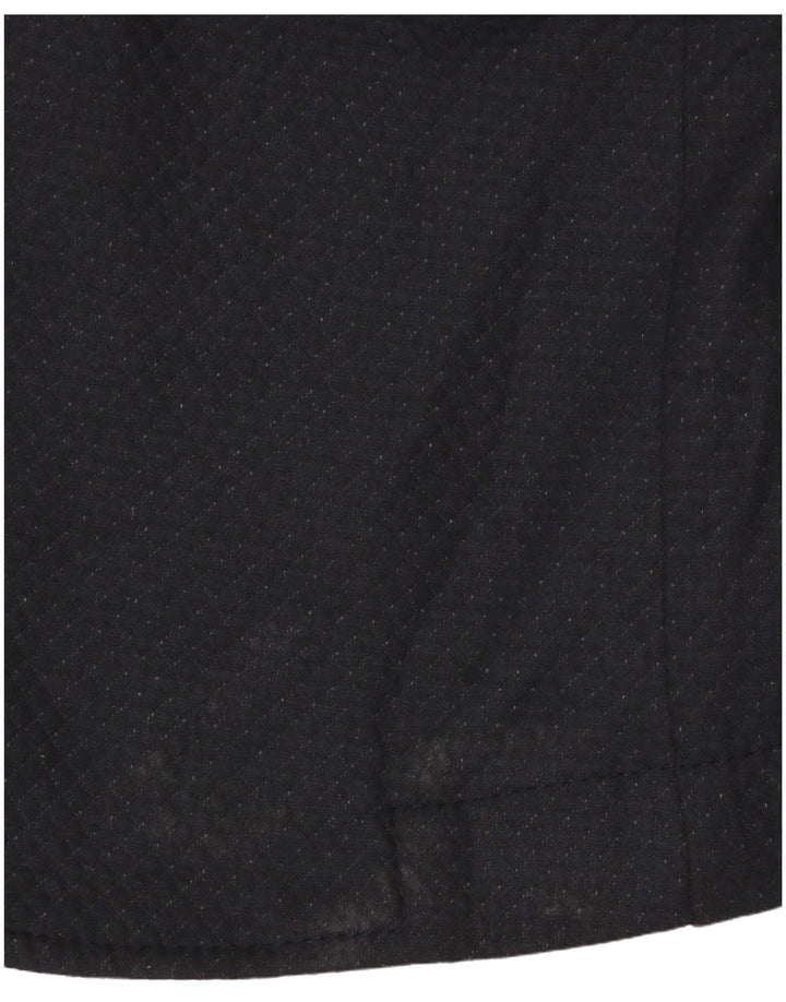 Zara Chaqueta tipo blazer de 2 botones para hombre EU 46 Small Poliéster geométrico azul marino