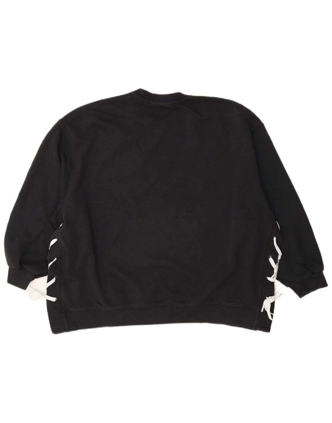 Adidas - Sudadera extragrande para mujer, talla 40, talla grande, algodón negro