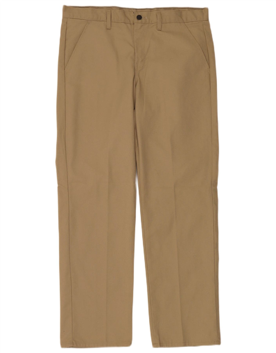 Dickies Pantalón chino recto para hombre W34 L32 Poliéster caqui