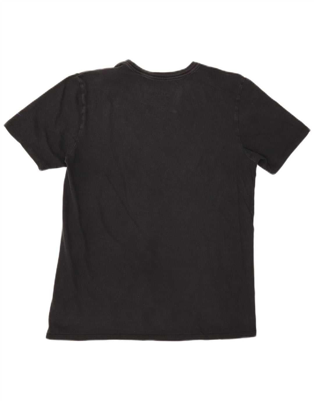 Nike Camiseta con gráfico de corte atlético para hombre Top mediano de algodón negro