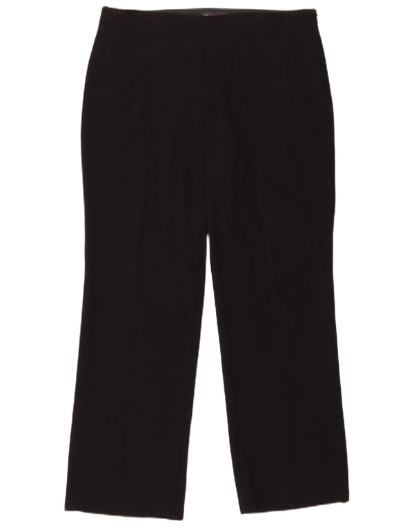 Marks & Spencer Pantalones chinos de cintura alta para mujer UK 46 Large W38 L32 Negro