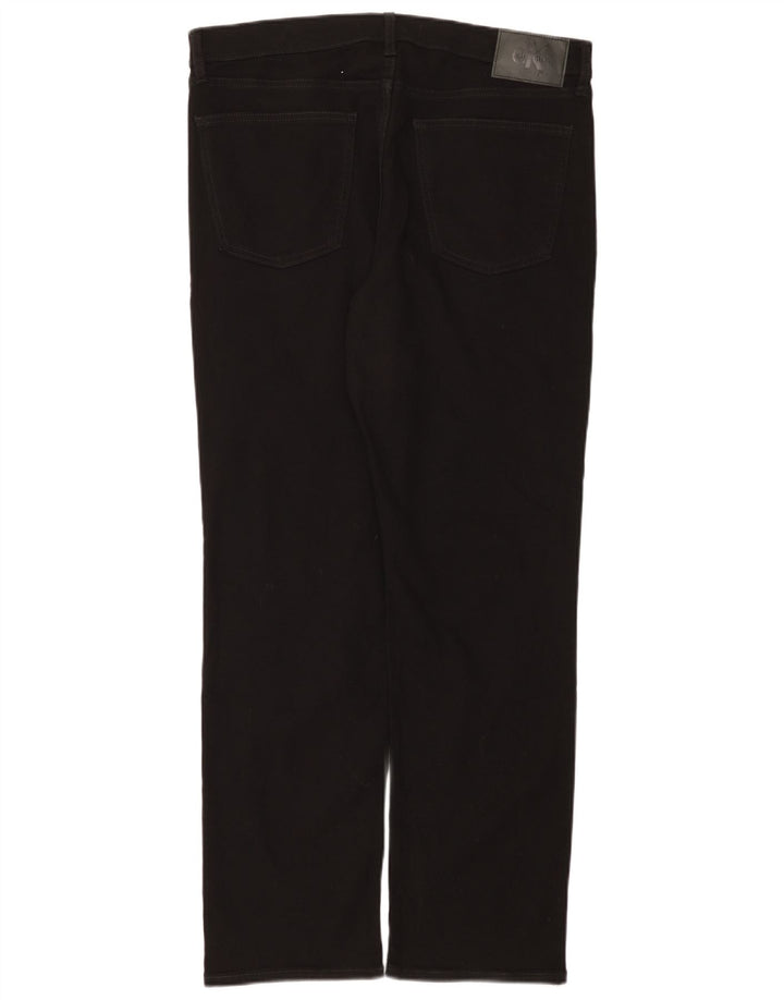Calvin Klein Jeans rectos para hombre W36 L32 Algodón negro