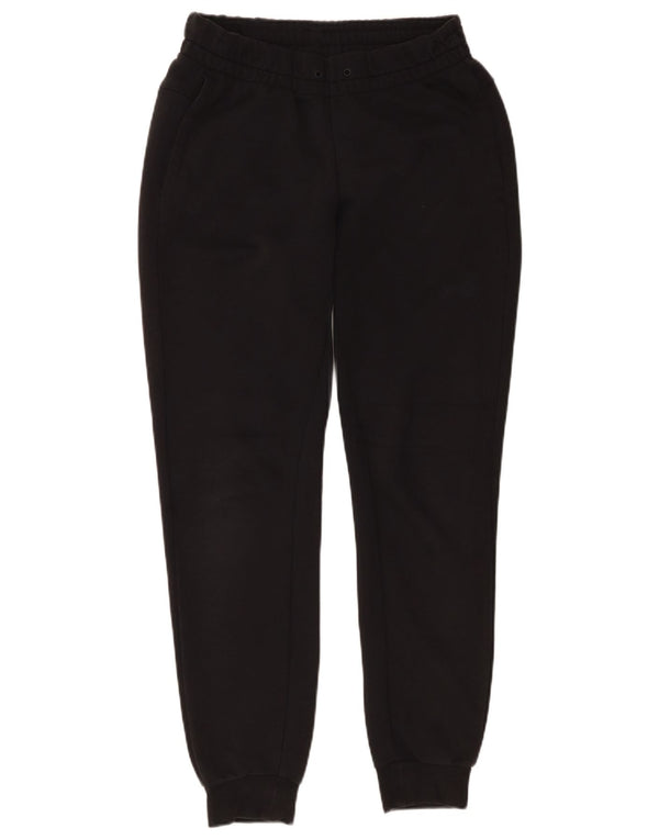 Adidas Pantalones de chándal gráficos para mujer Joggers UK 8/10 Small Black Cotton