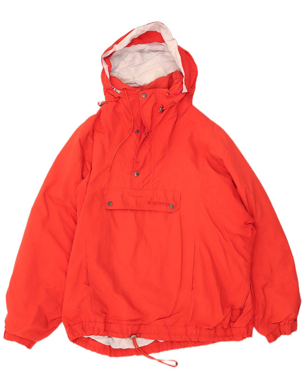 SCHAEFER Chaqueta Anorak con capucha Gore-Tex para hombre UK 44 2XL Poliamida roja