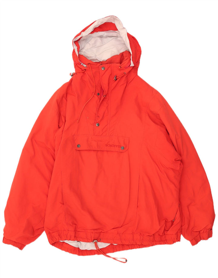 SCHAEFER Chaqueta Anorak con capucha Gore-Tex para hombre UK 44 2XL Poliamida roja