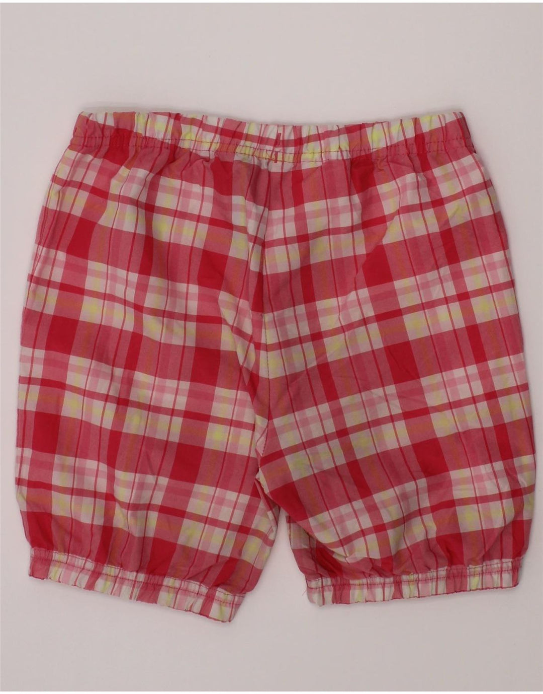 Pantalón corto casual ADIDAS Niña 3-4 años W20 Cuadros rosa Poliéster