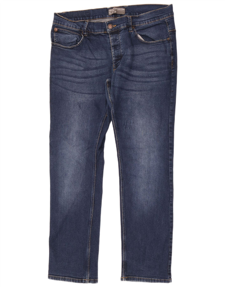 French Connection Vaqueros ajustados para hombre W36 L32 Algodón azul