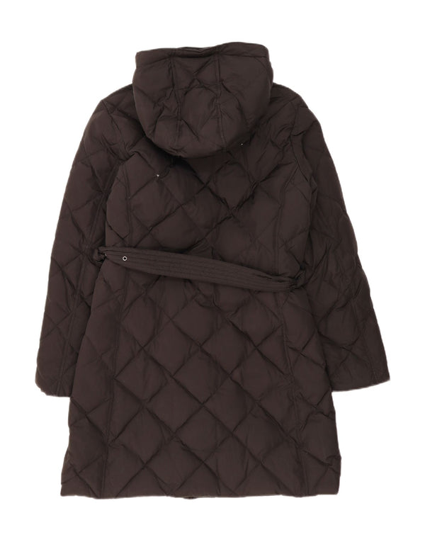 Geox Respira Abrigo acolchado extragrande con capucha Respira para mujer UK 10 Small Black