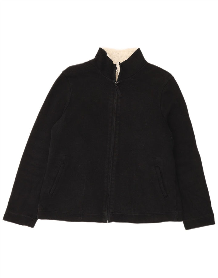 Marks & Spencer Chaqueta de Chándal Sherpa para Mujer UK 40 Grande Negro