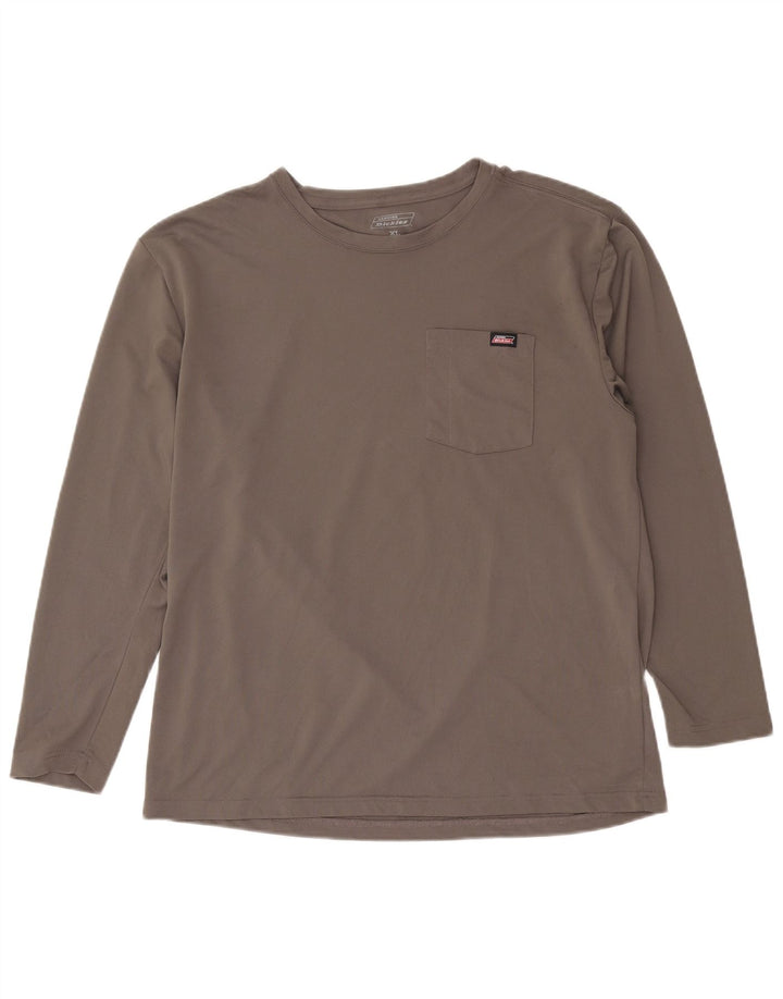 Dickies Hombre Top Manga Larga XL Gris Poliéster