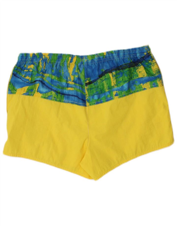 OCEANO Bañador Hombre IT 48 Poliamida Color Block Amarillo Medio