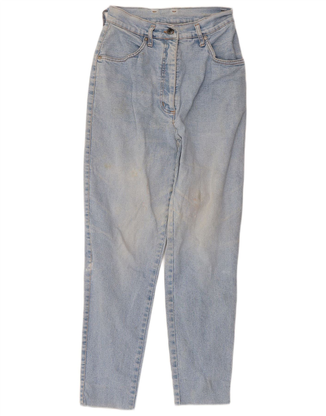 CAPPOPERA Vaqueros cónicos de cintura alta para mujer IT 44 Medium W26 L26 Algodón azul